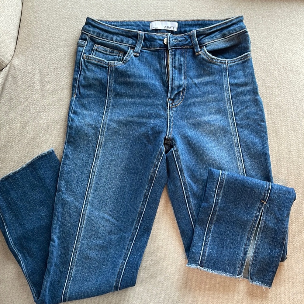 Vervet by flying monkey paneled jeans size 26